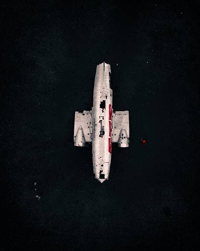 plane from top down